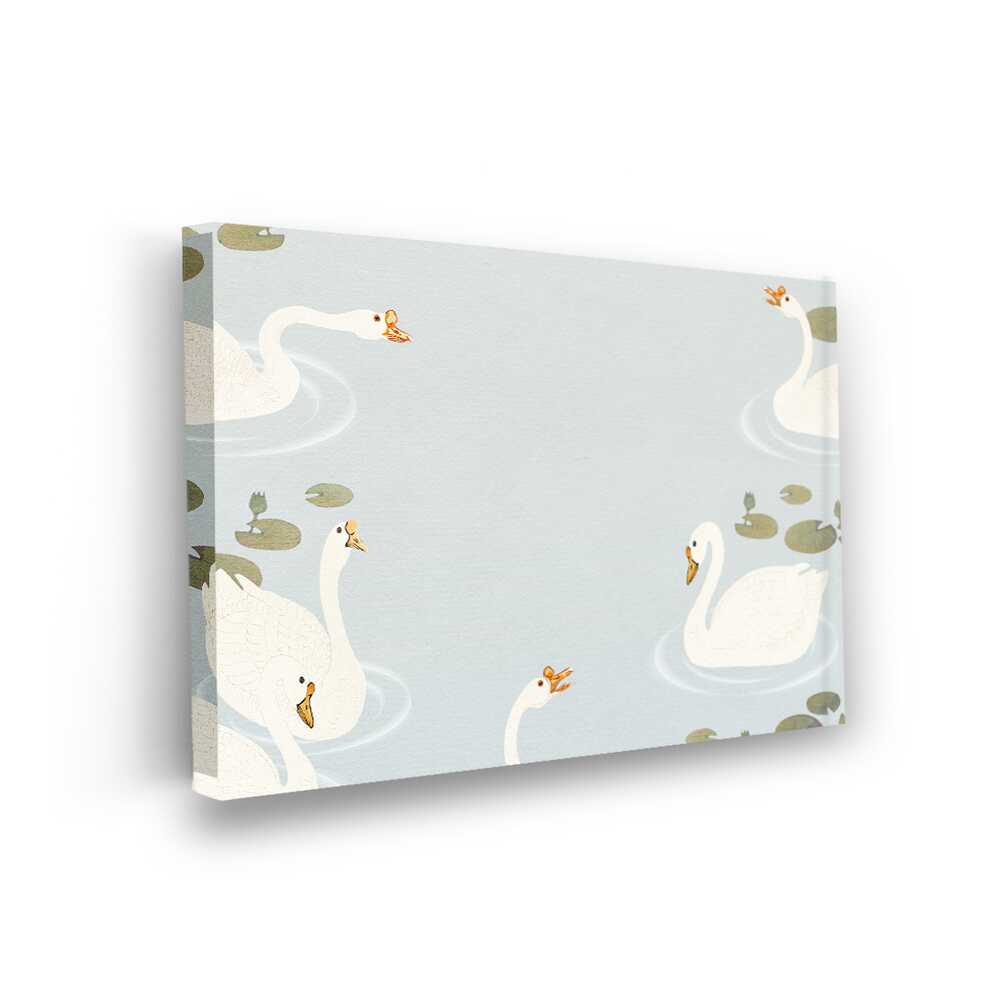 Picasoul - Picasoul Curated - Serene Swans On Water - Wall Decor
