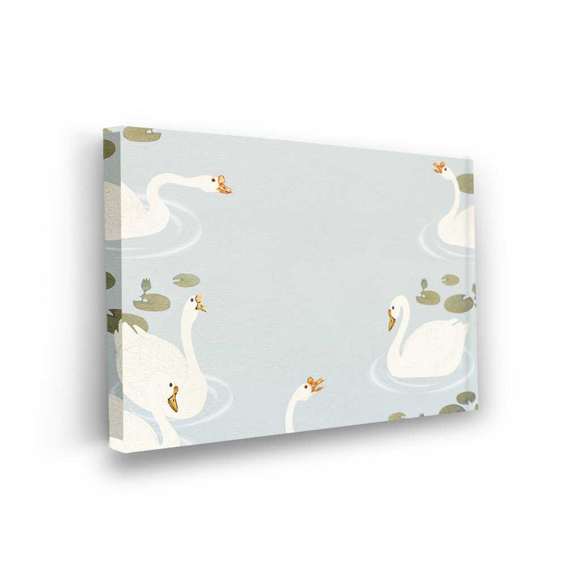 Picasoul - Picasoul Curated - Serene Swans On Water - Wall Decor