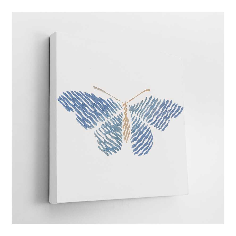 Picasoul - Picasoul Curated - Blue Waves Butterfly - Wall Decor