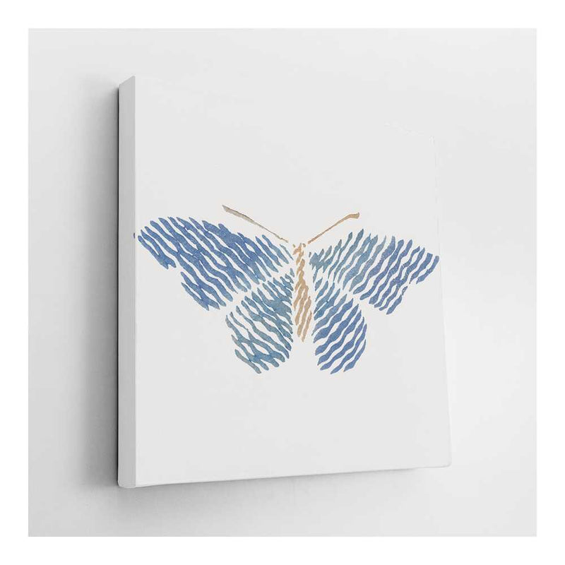 Picasoul - Picasoul Curated - Blue Waves Butterfly - Wall Decor