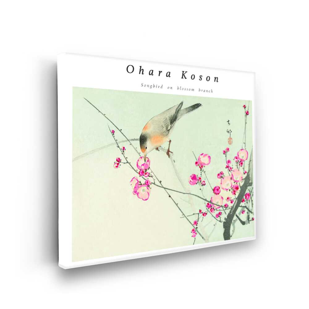 Picasoul - Picasoul Curated - Songbird On Blossom Branch - Wall Decor