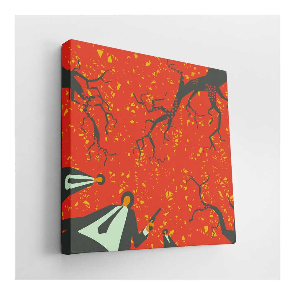 Picasoul - Picasoul Curated - Crimson Encounter - Wall Decor