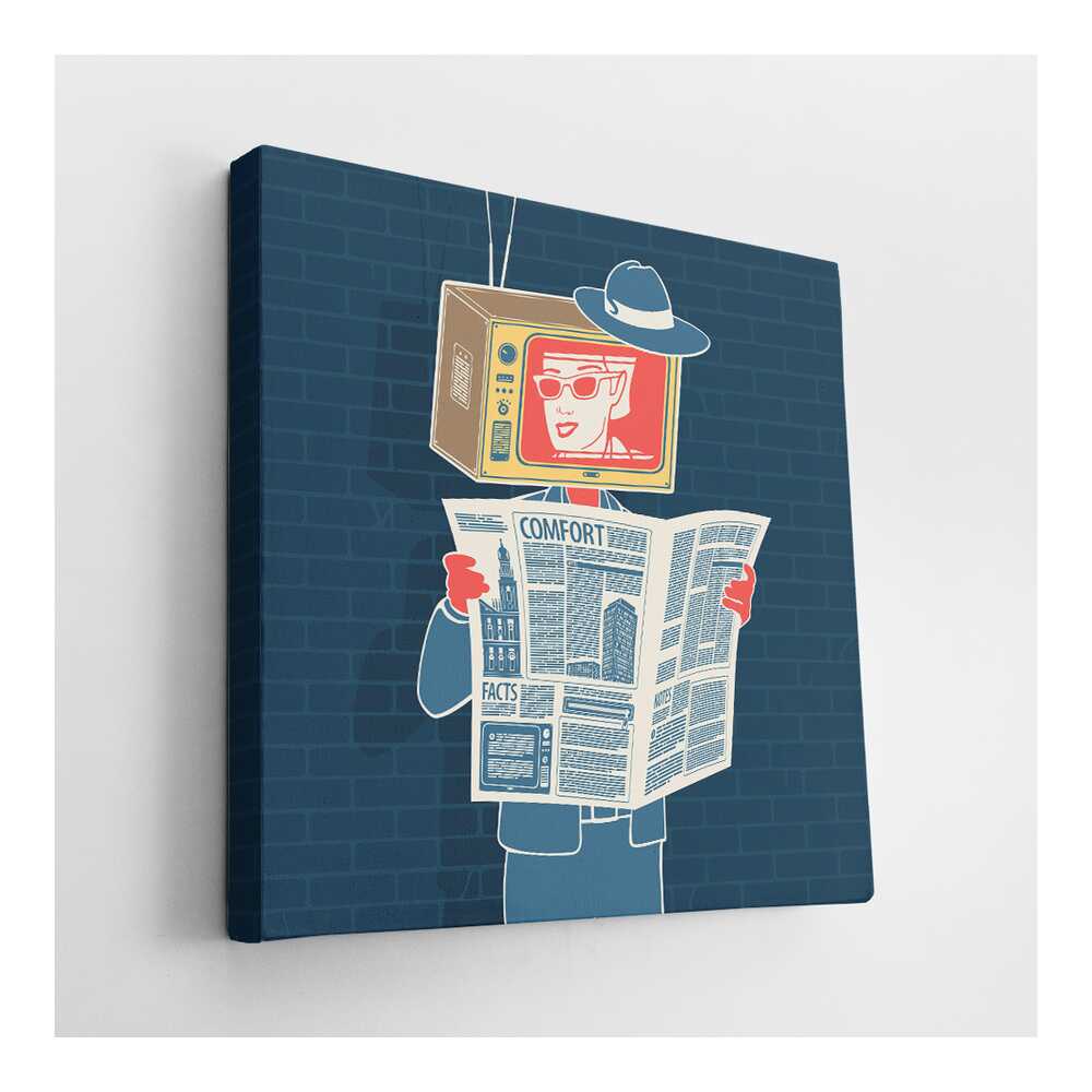 Picasoul - Picasoul Curated - Retro Newsman - Wall Decor