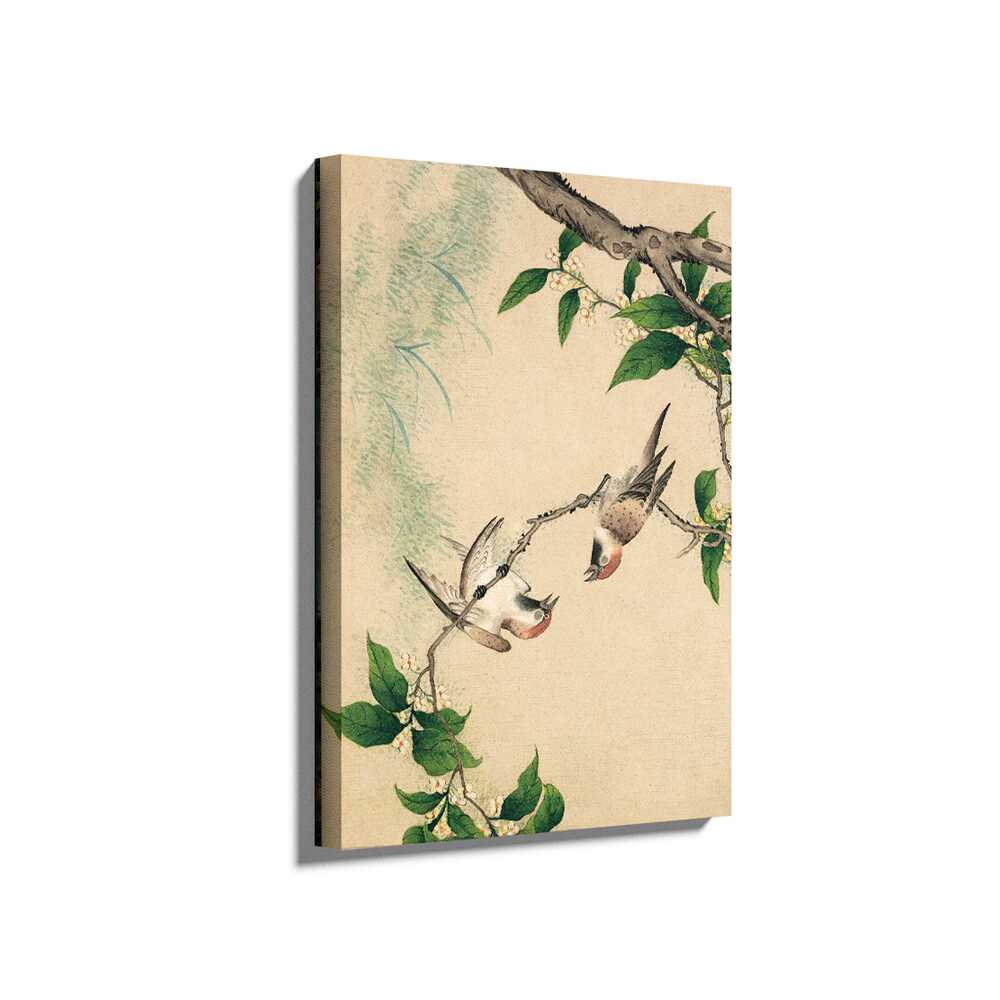 Picasoul - Picasoul Curated - Swallows On A Branch 1 - Wall Decor