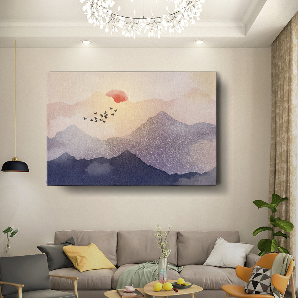 Mountain Sunset Serenity