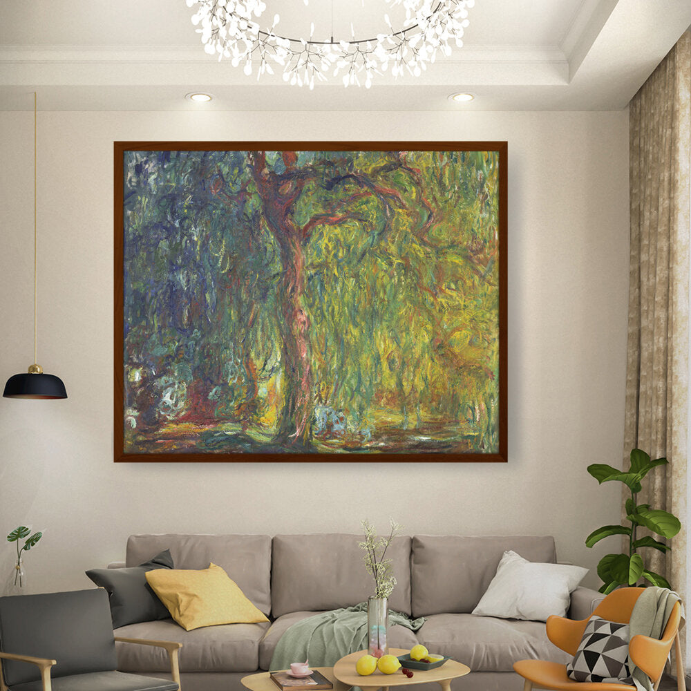 Weeping Willow - Framed Canvas