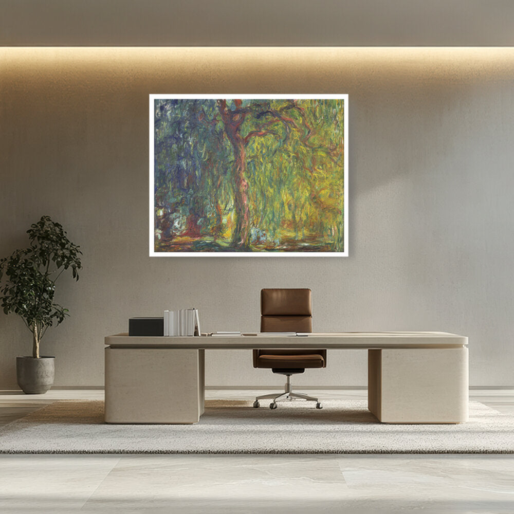 Weeping Willow - Framed Canvas