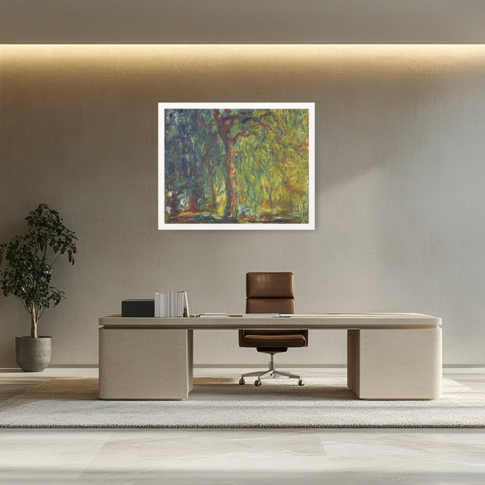 Weeping Willow - Framed Canvas