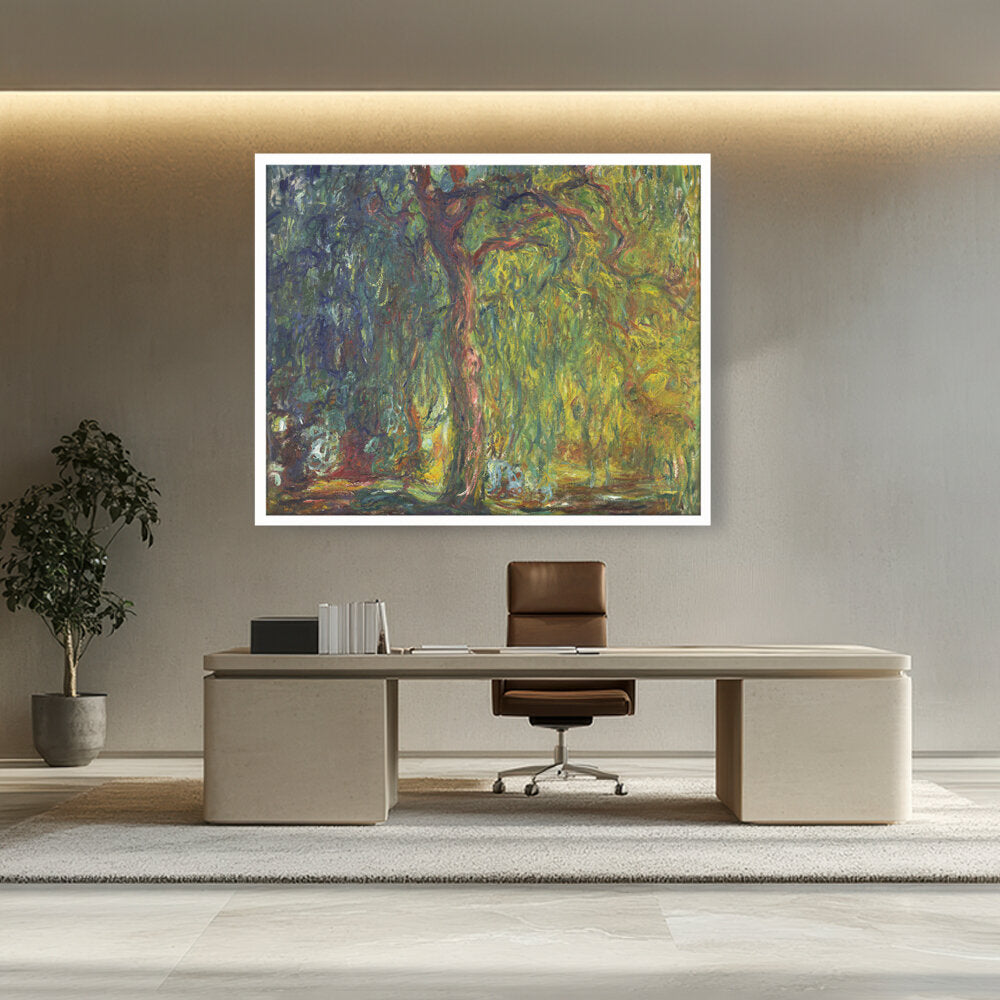 Weeping Willow - Framed Canvas