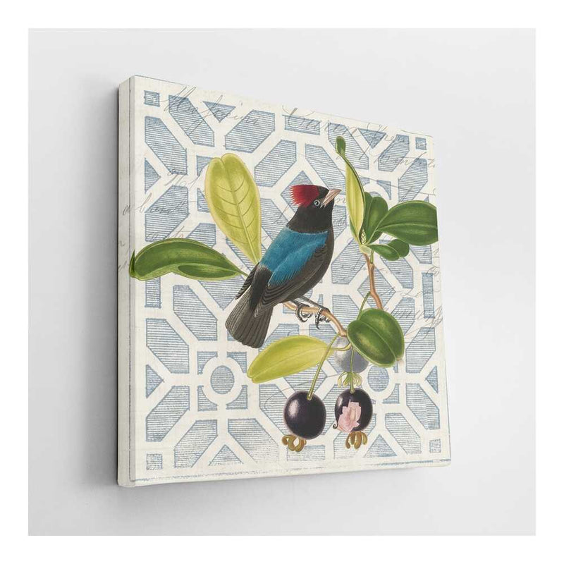 Picasoul - Picasoul Curated - Colorful Bird On A Branch 01 - Wall Decor