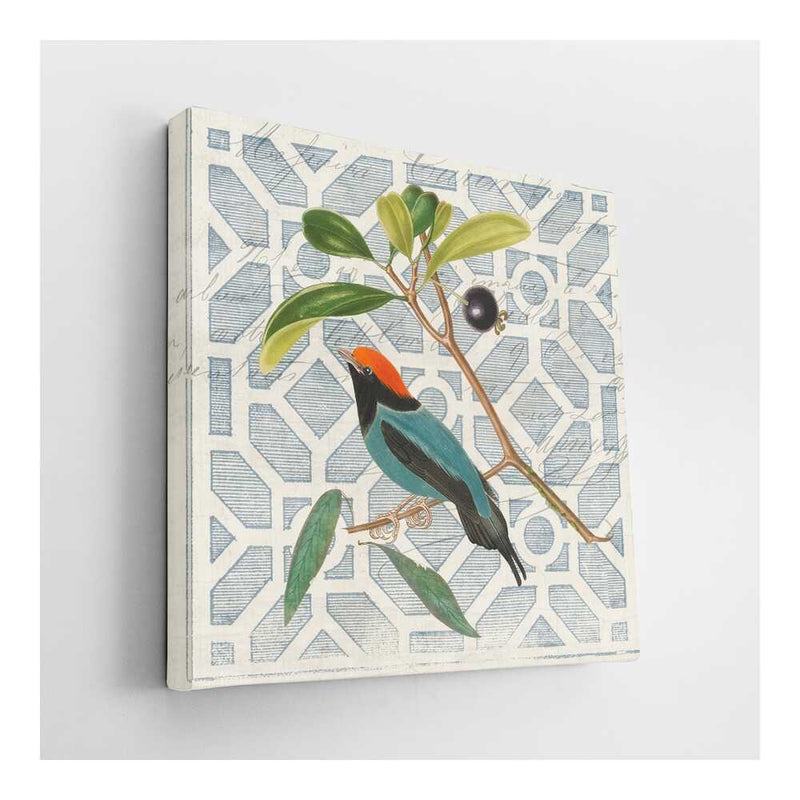 Picasoul - Picasoul Curated - Colorful Bird Amidst Leaves - Wall Decor