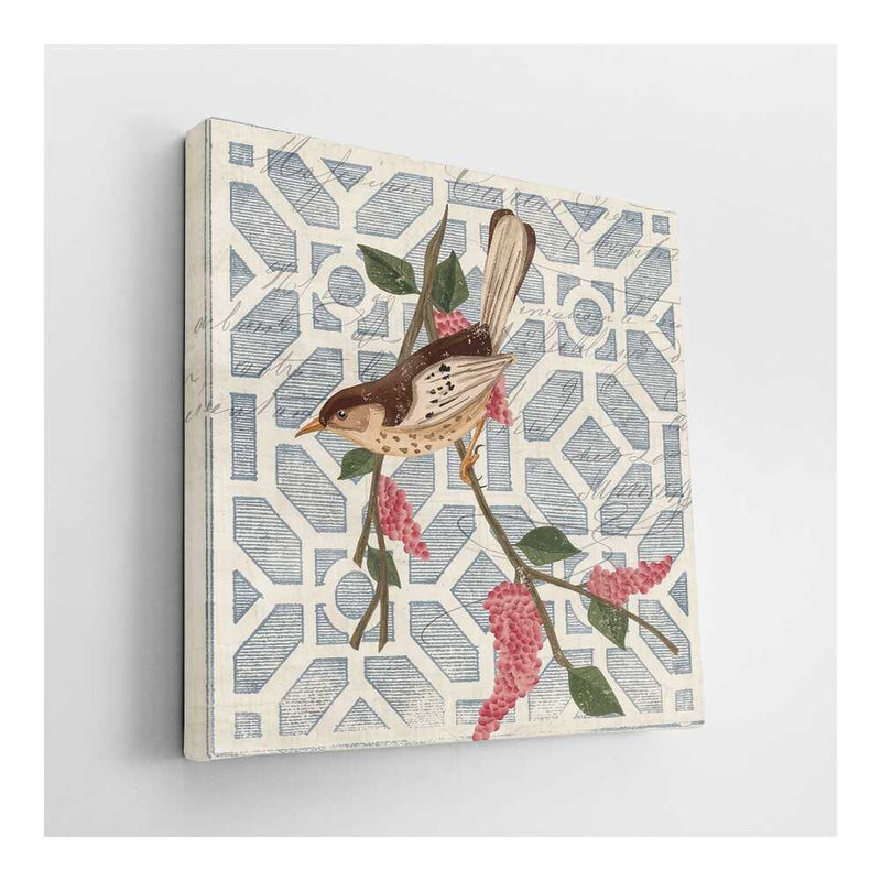 Picasoul - Picasoul Curated - Sparrow And Blossoms - Wall Decor