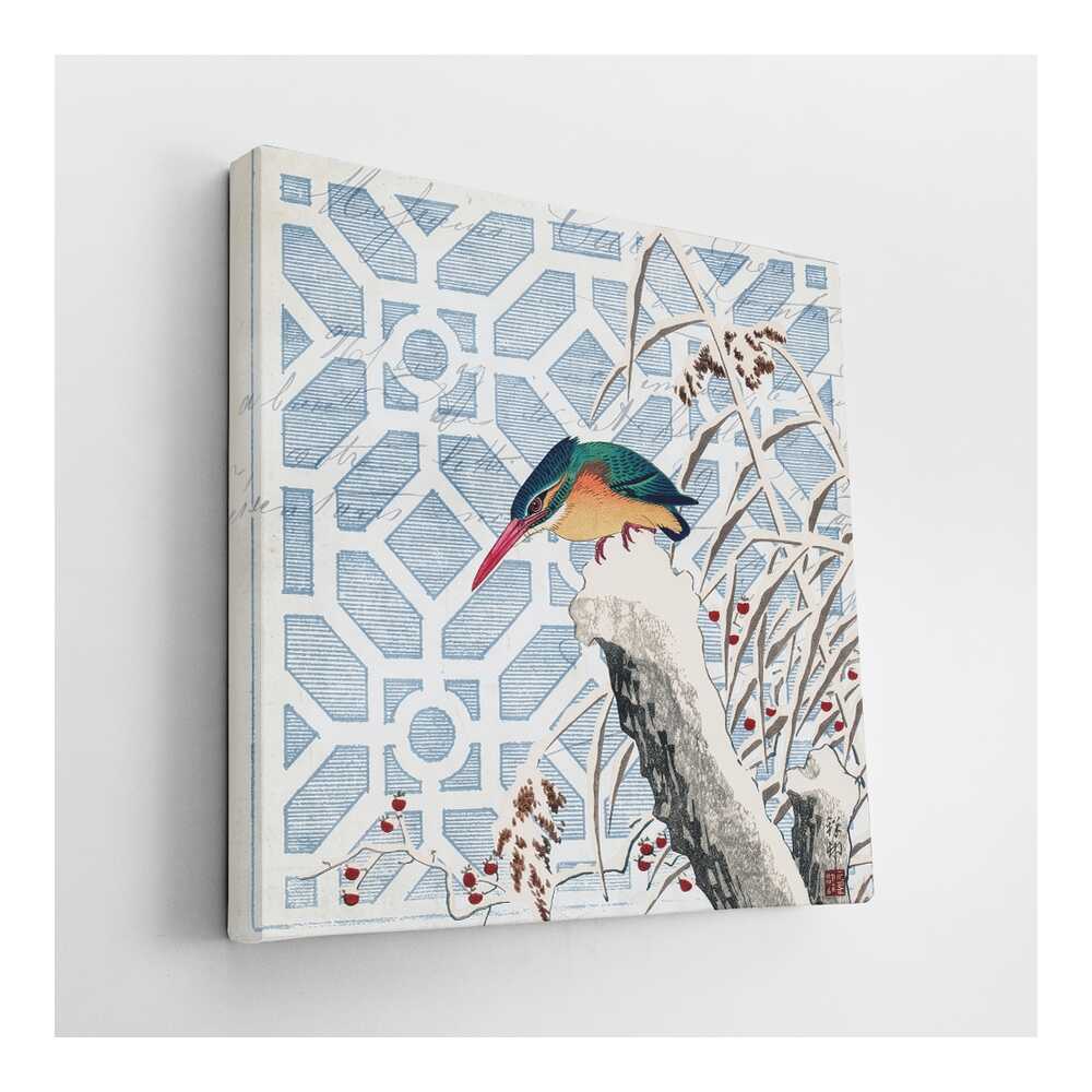 Picasoul - Picasoul Curated - Kingfisher In Winter - Wall Decor