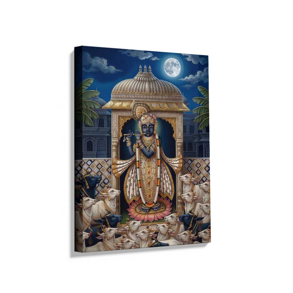 Picasoul - Picasoul Curated - Krishna In The Moonlight - Wall Decor