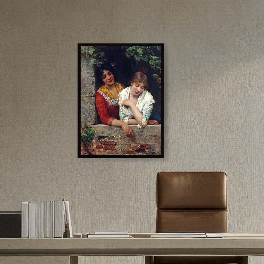 Day Dreamers - Framed Canvas