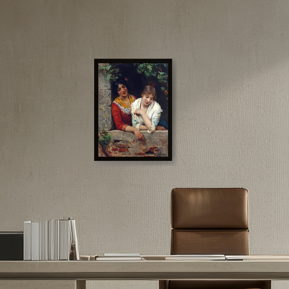 Day Dreamers - Framed Canvas