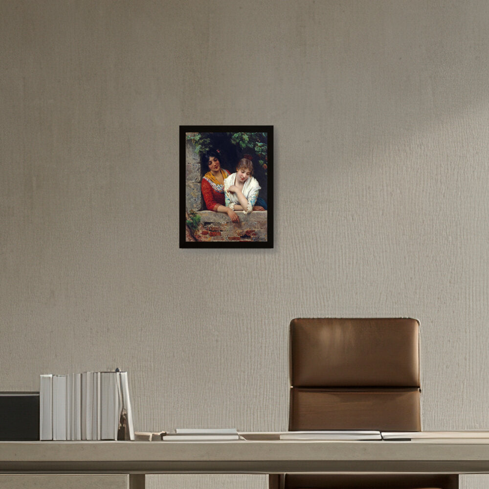 Day Dreamers - Framed Canvas