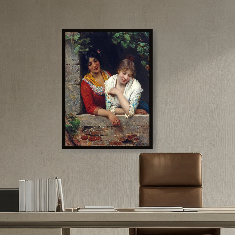 Day Dreamers - Framed Canvas
