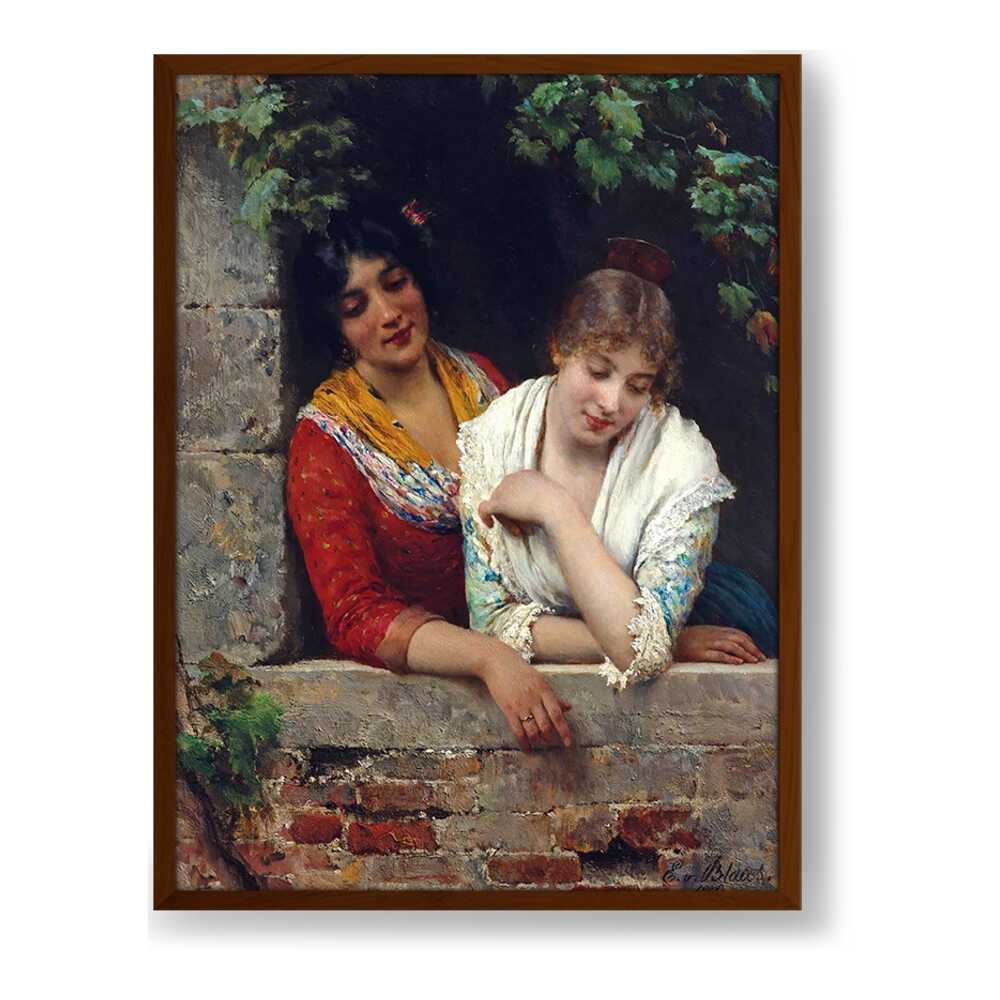 Day Dreamers - Framed Canvas