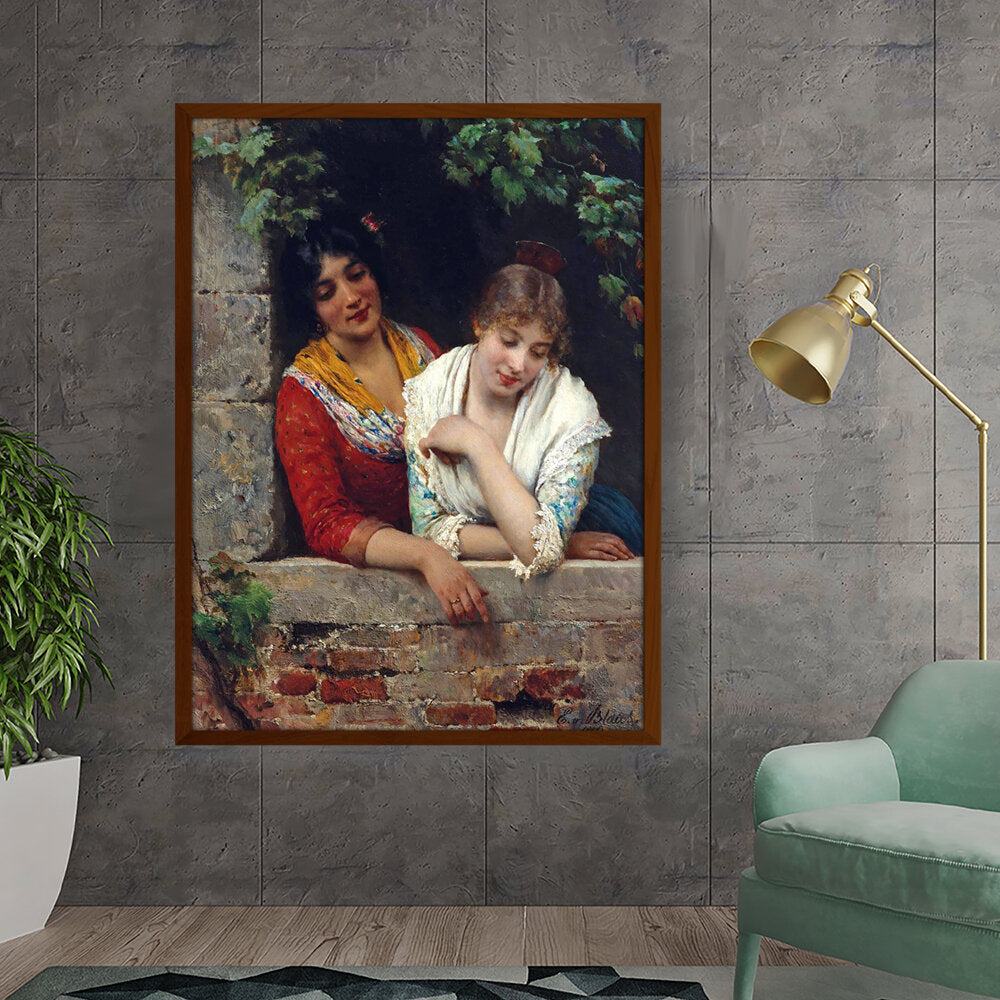 Day Dreamers - Framed Canvas