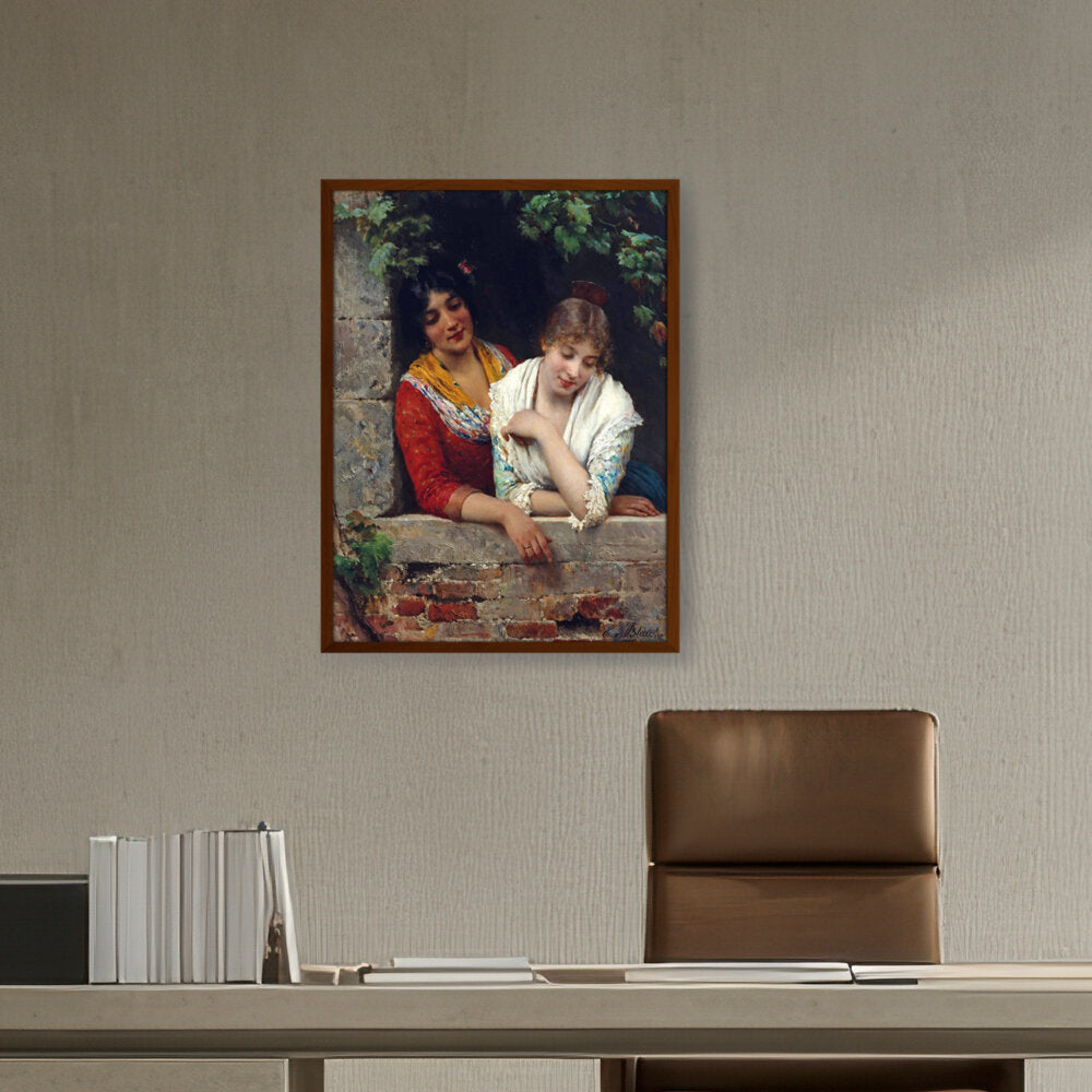 Day Dreamers - Framed Canvas