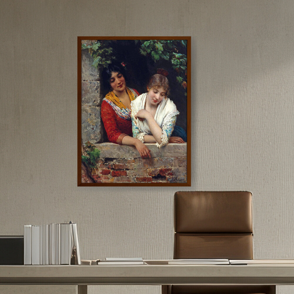 Day Dreamers - Framed Canvas