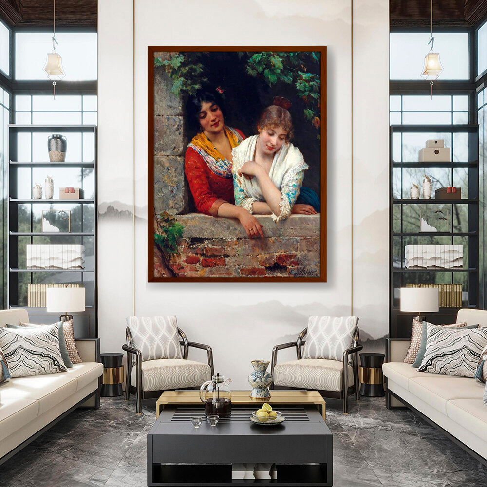 Day Dreamers - Framed Canvas