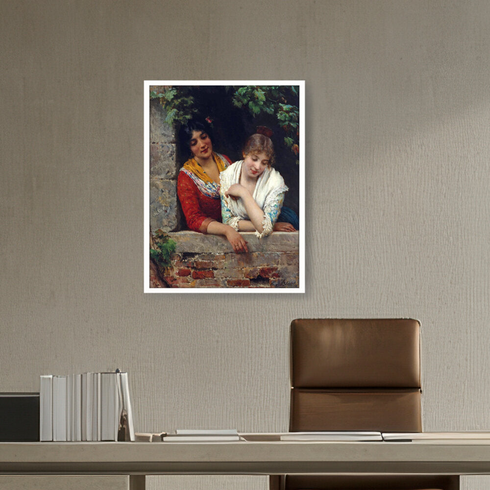 Day Dreamers - Framed Canvas