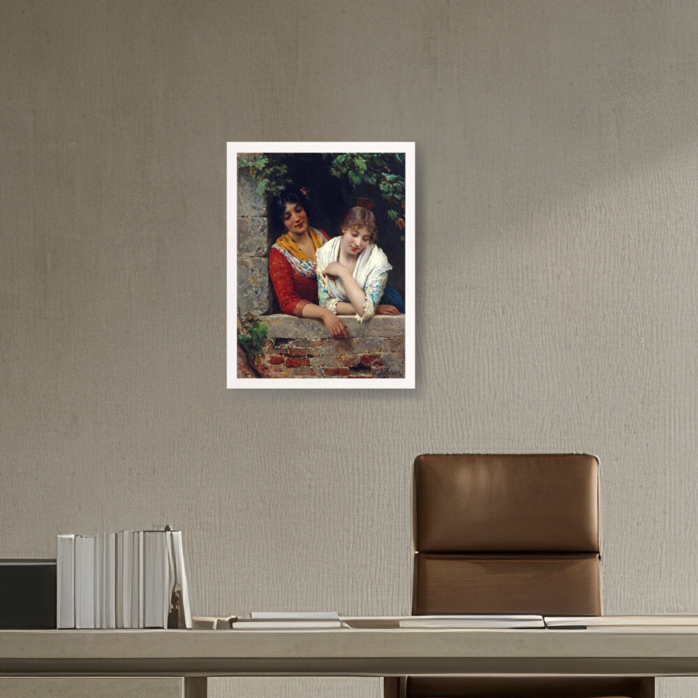 Day Dreamers - Framed Canvas