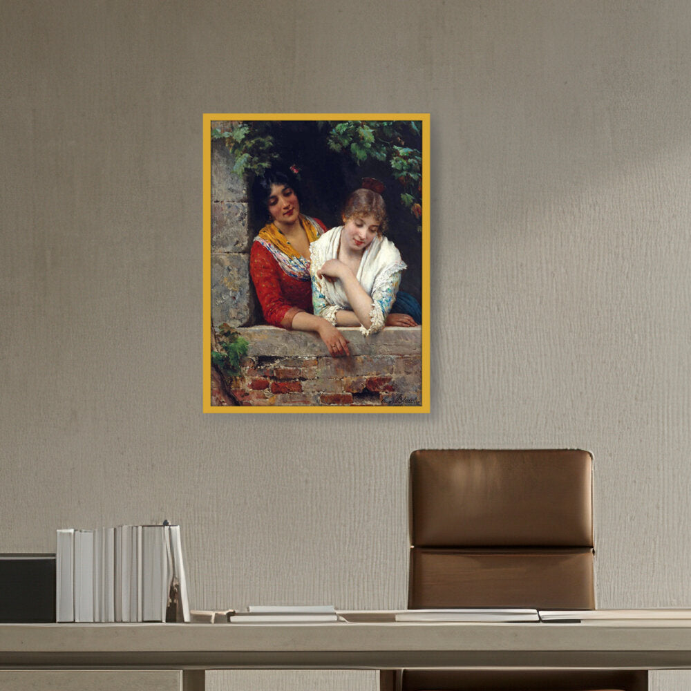 Day Dreamers - Framed Canvas