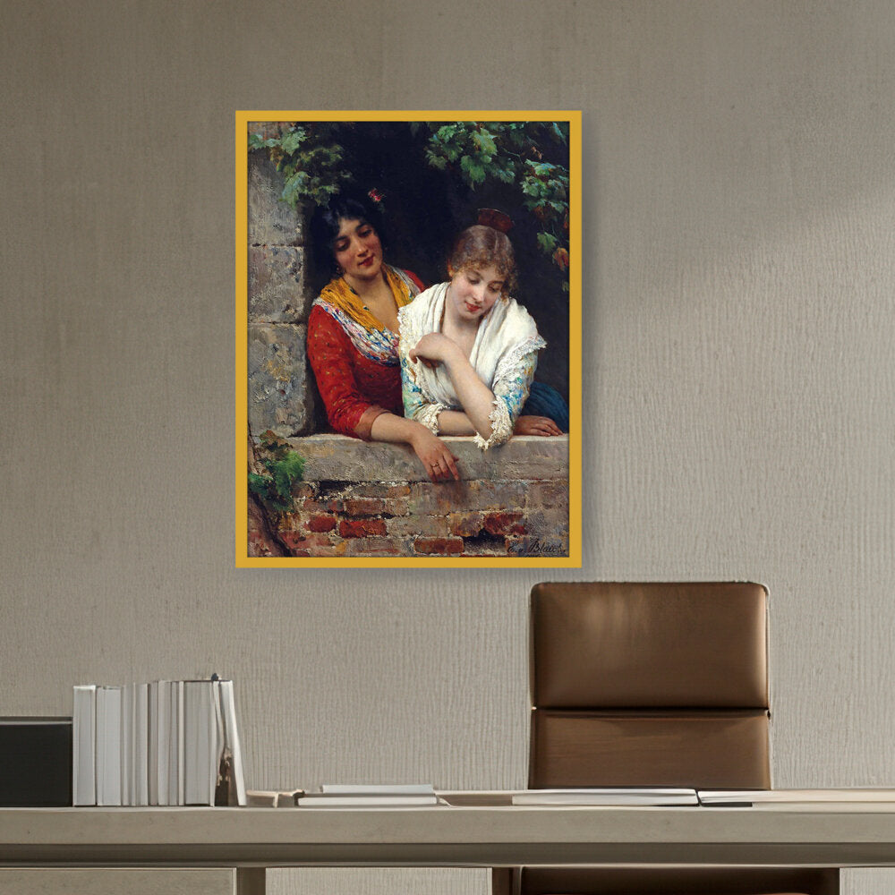 Day Dreamers - Framed Canvas