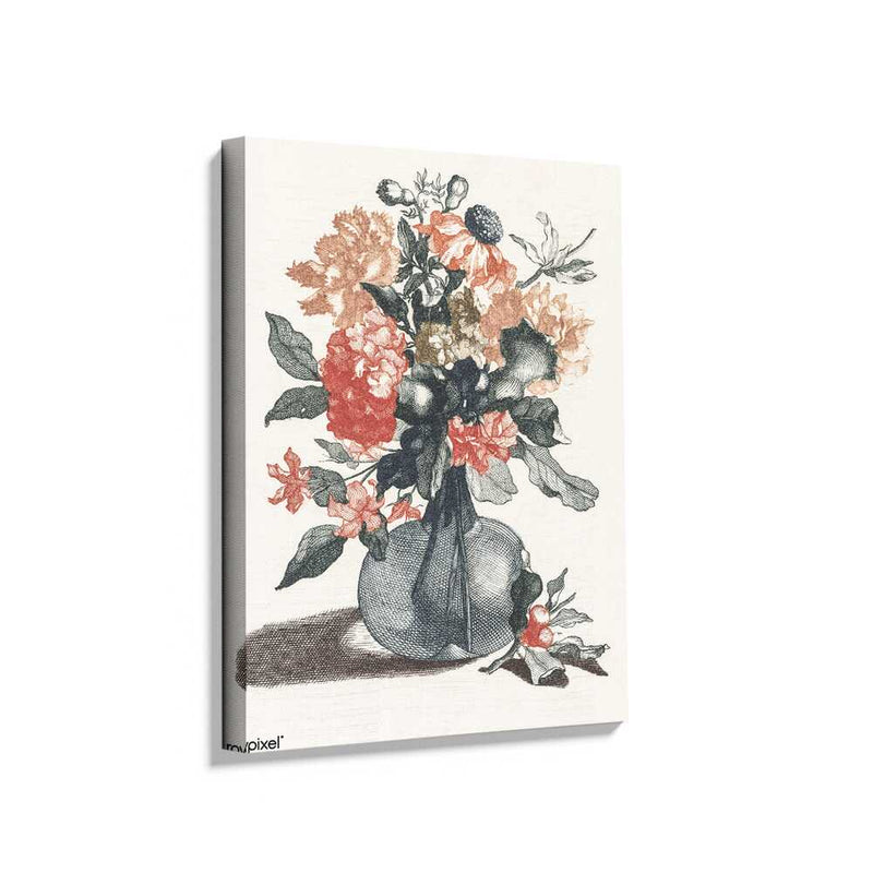 Picasoul - Picasoul Curated - Vase Of Blooms - Wall Decor