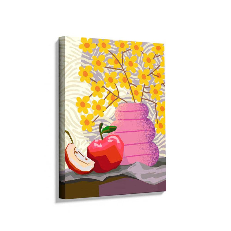 Picasoul - Picasoul Curated - Fruits And Flowers Still Life - Wall Decor