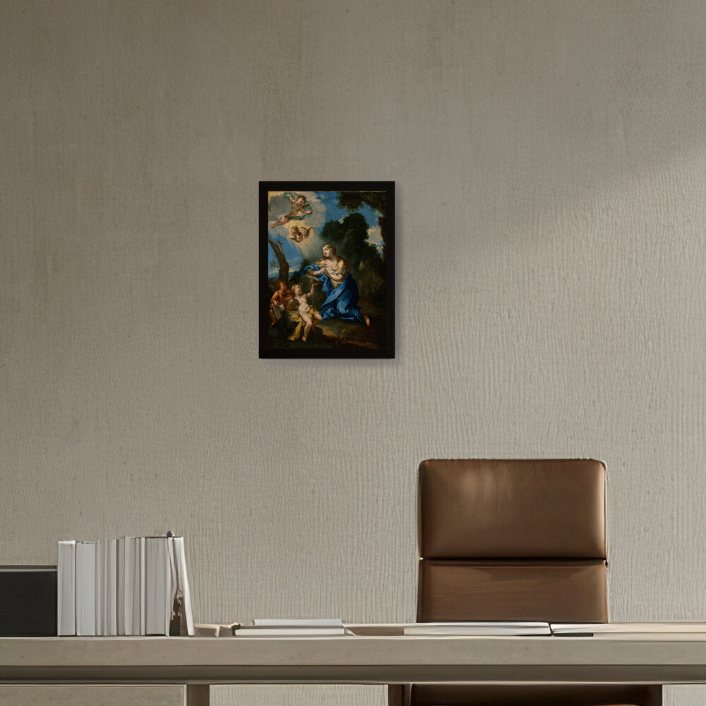 Penitent Magdalene - Framed Canvas