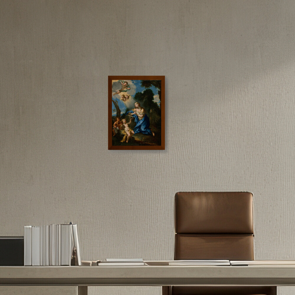 Penitent Magdalene - Framed Canvas