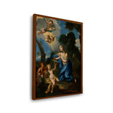 Penitent Magdalene - Framed Canvas