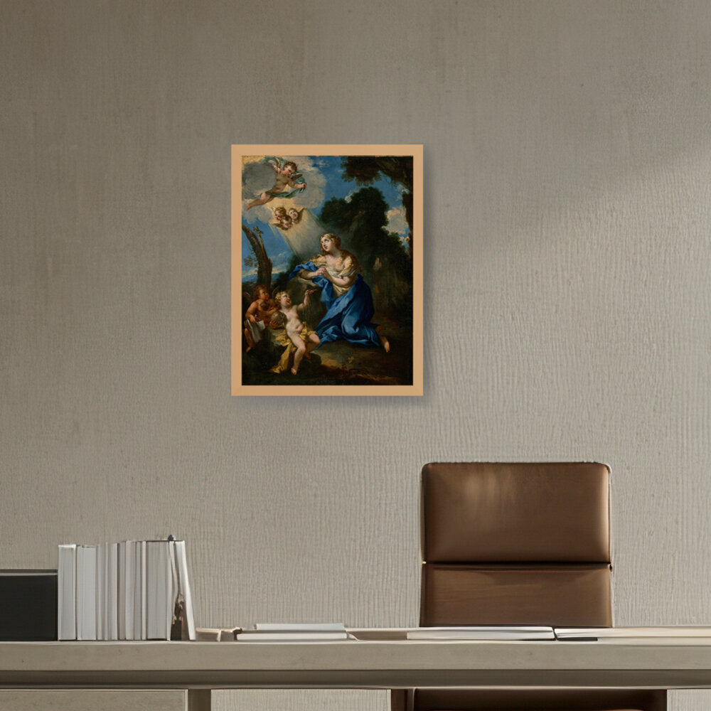 Penitent Magdalene - Framed Canvas