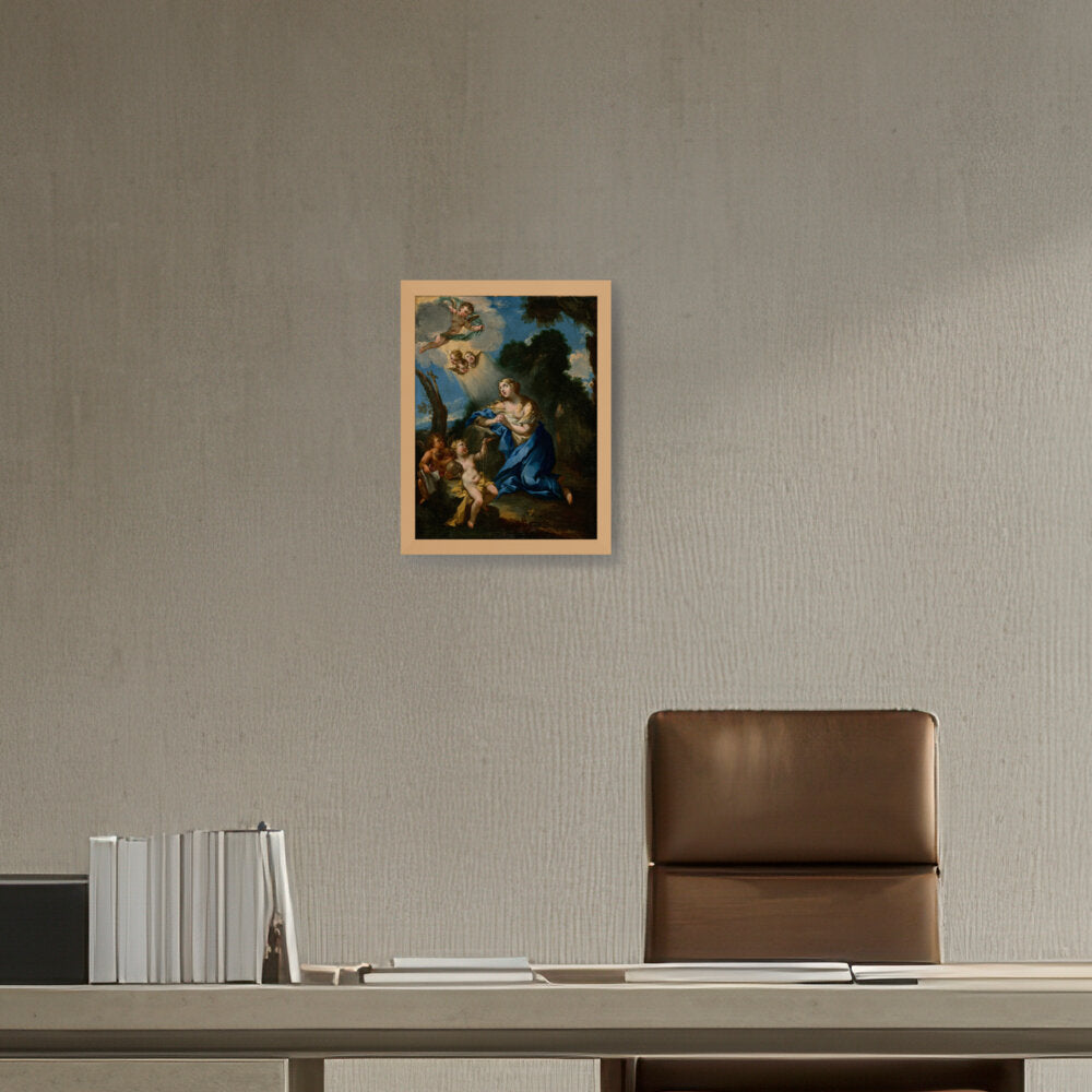 Penitent Magdalene - Framed Canvas