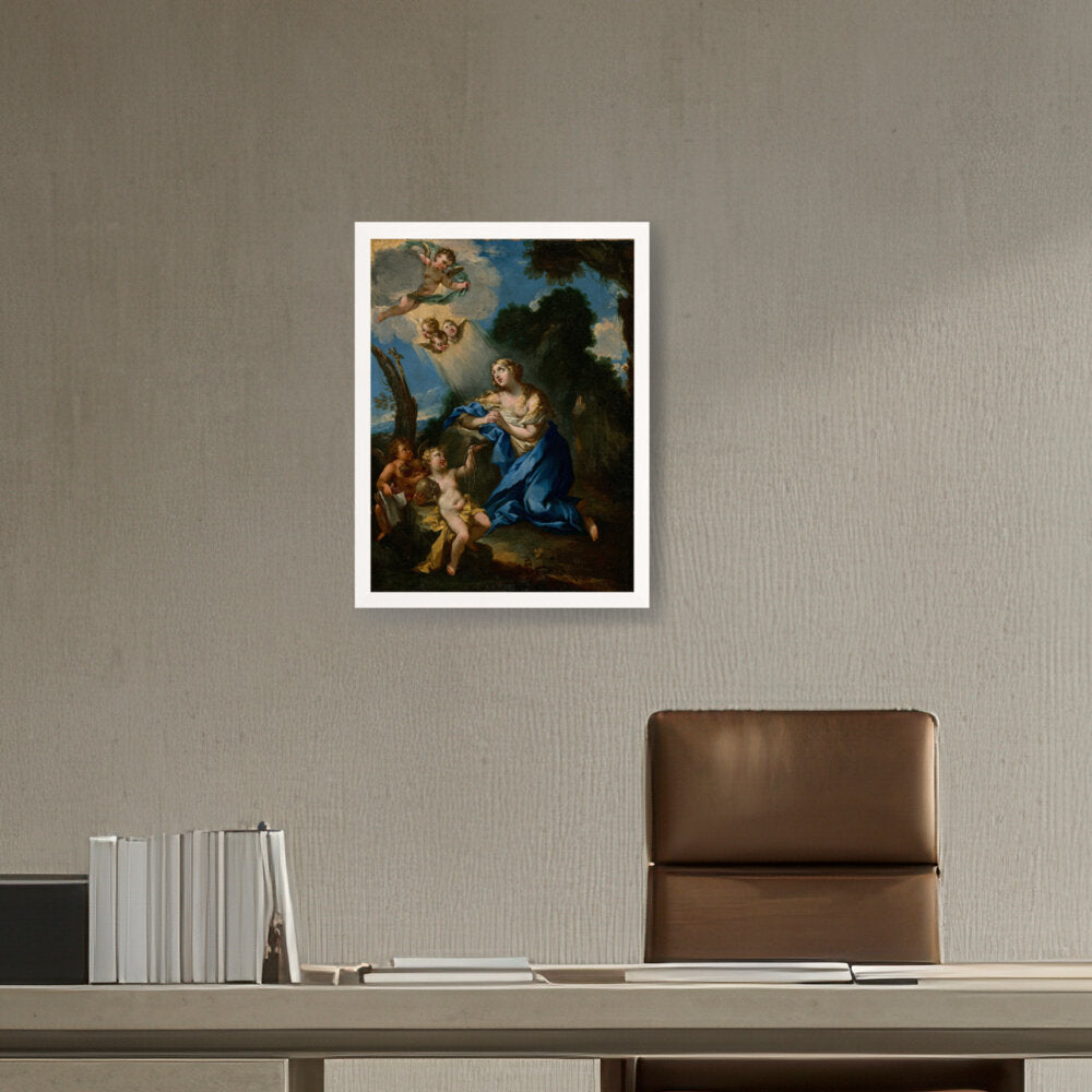 Penitent Magdalene - Framed Canvas