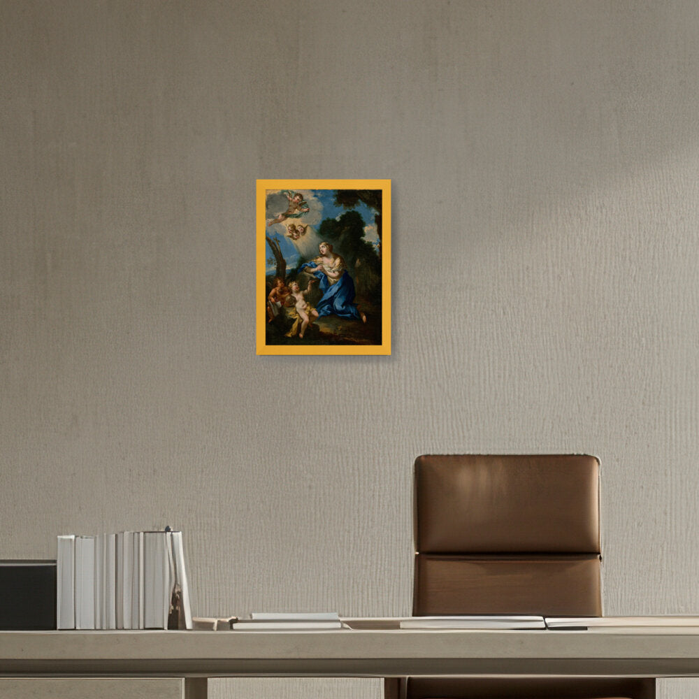 Penitent Magdalene - Framed Canvas