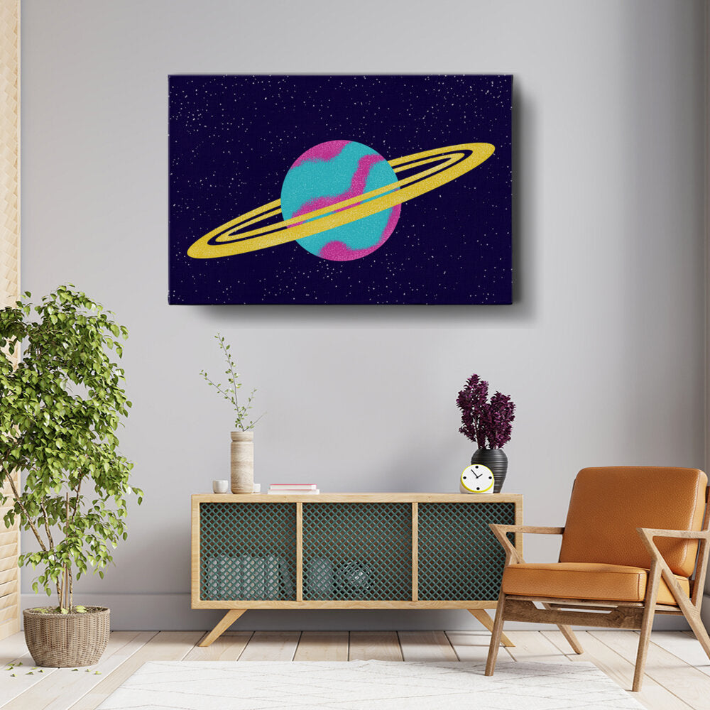 Colorful Planet In Space