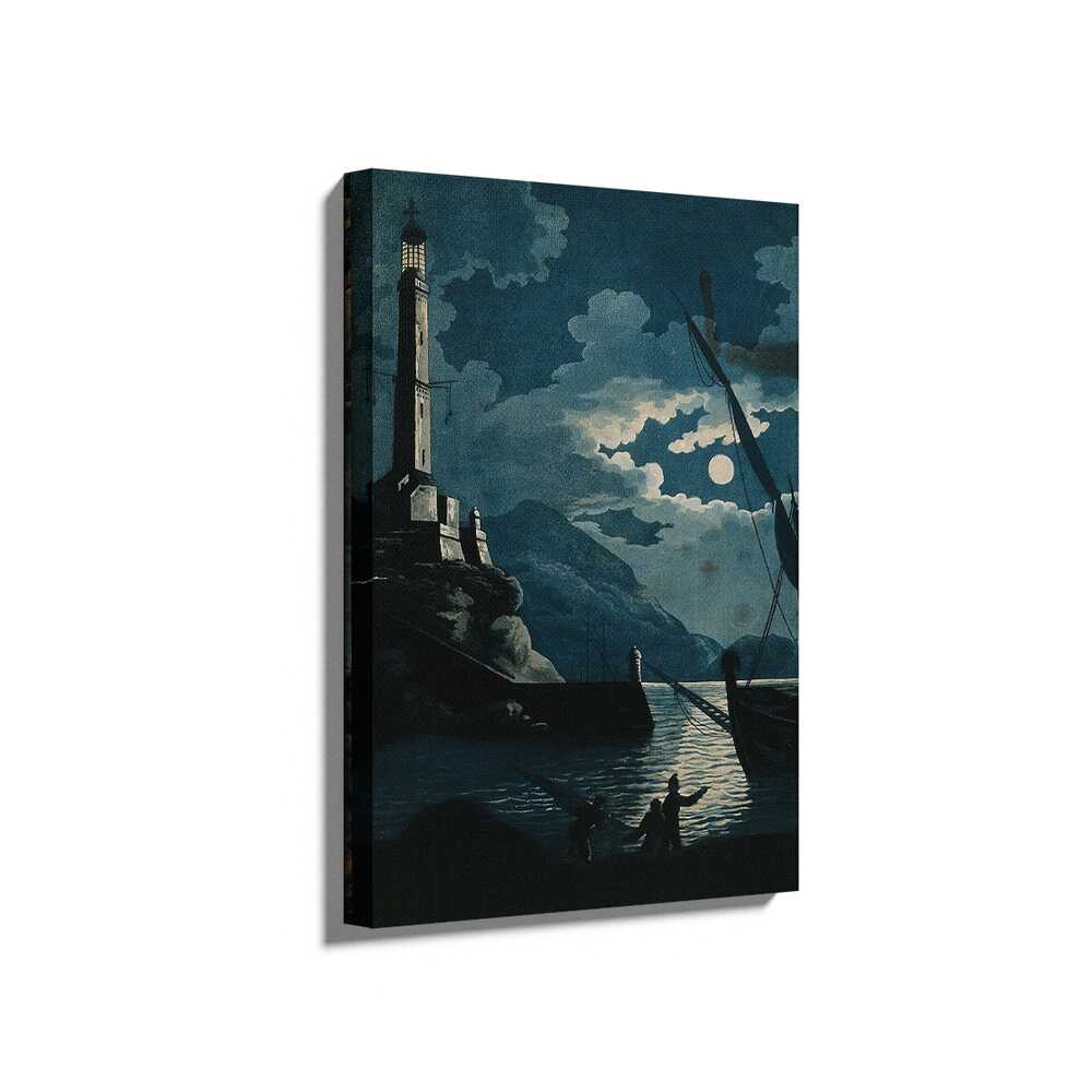 Picasoul - Picasoul Curated - Moonlit Harbor - Wall Decor