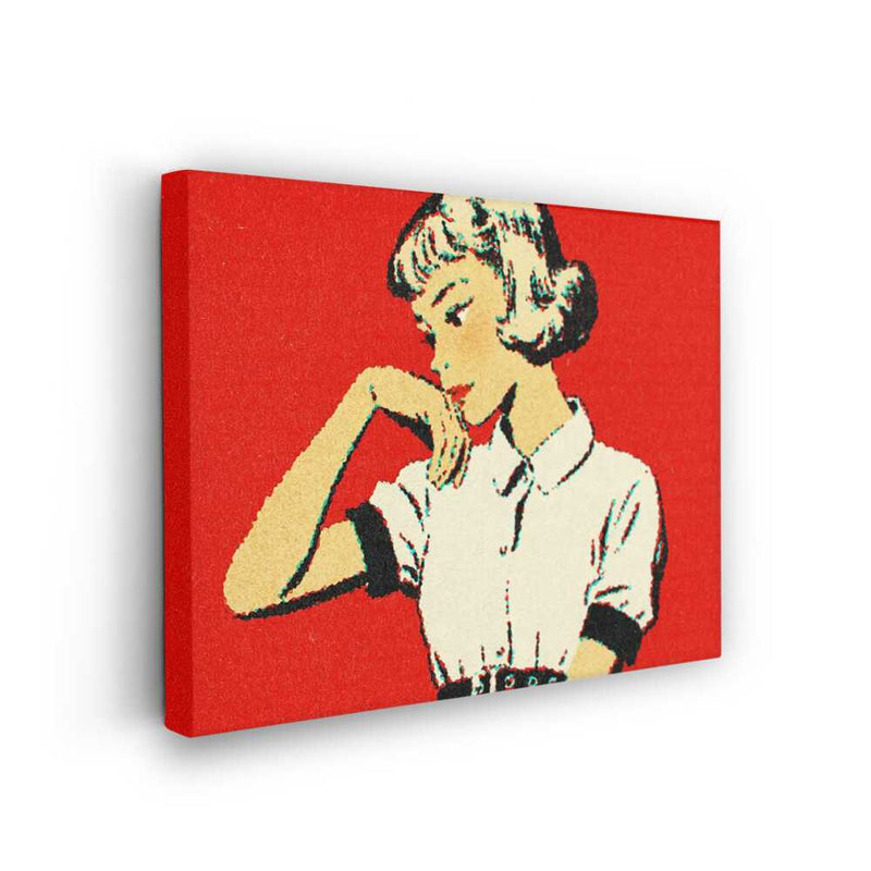 Picasoul - Picasoul Curated - Contemplative Girl - Wall Decor