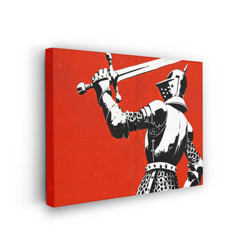Picasoul - Picasoul Curated - Knight In Armor - Wall Decor