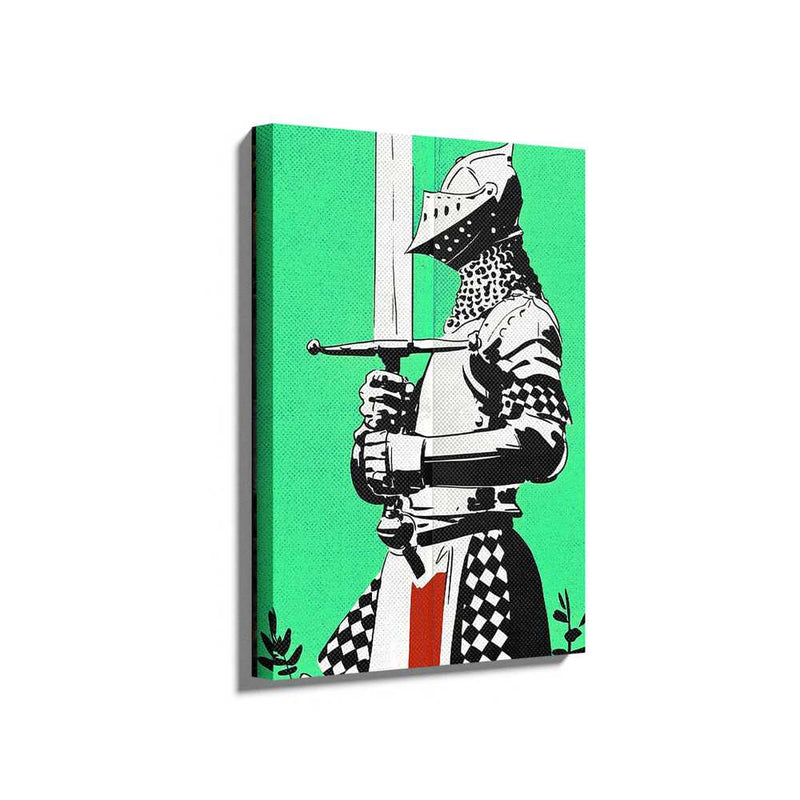 Picasoul - Picasoul Curated - Knight In Armor 01 - Wall Decor