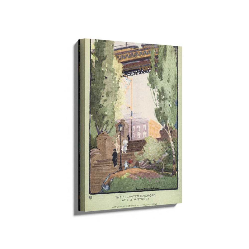 Picasoul - Picasoul Curated - The Elevated Railroad At 110th Street - Wall Decor