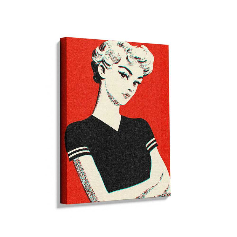 Picasoul - Picasoul Curated - Retro Girl - Wall Decor