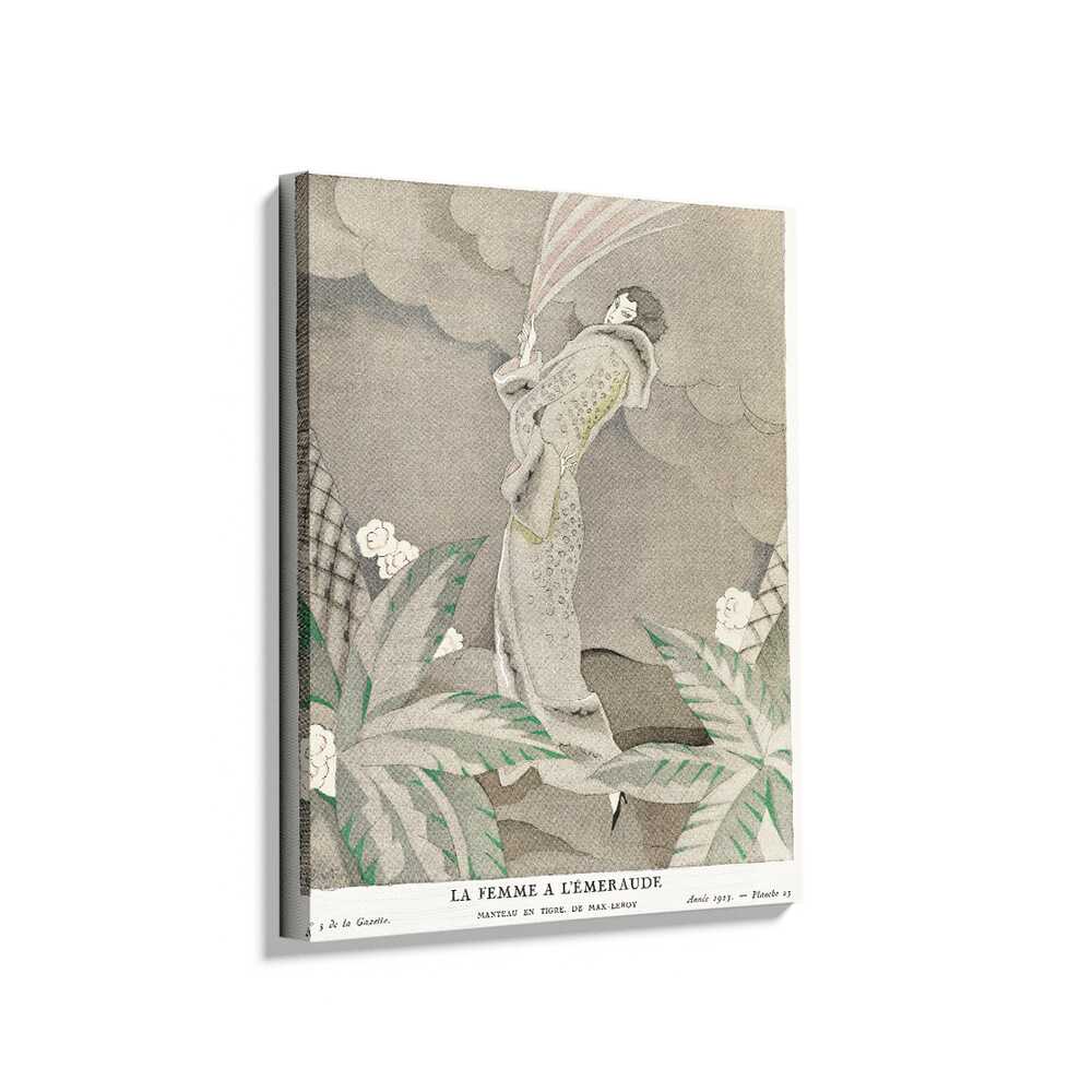 Picasoul - Picasoul Curated - The Woman In Emerald - Wall Decor