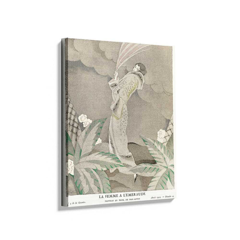 Picasoul - Picasoul Curated - The Woman In Emerald - Wall Decor