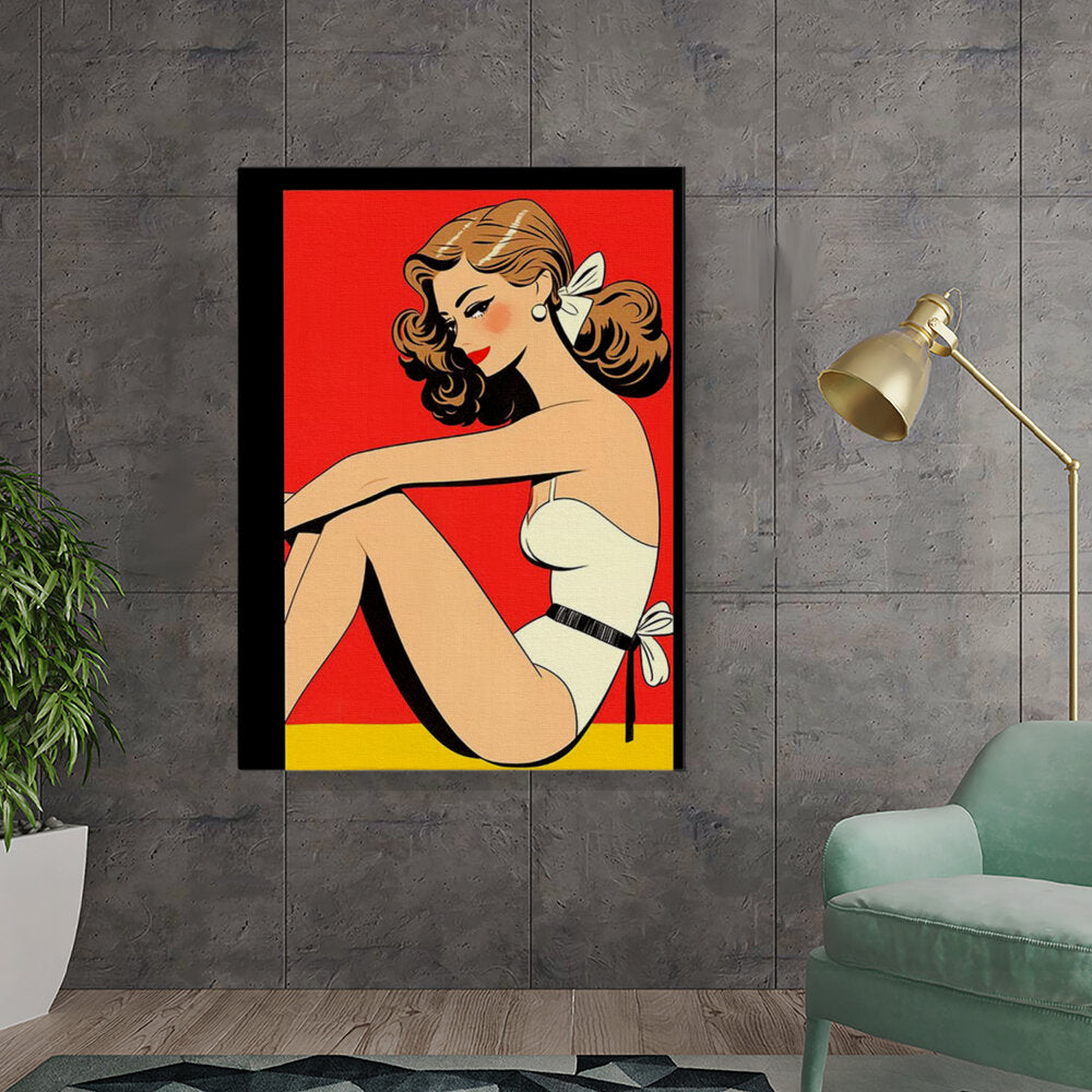 Charming Retro Beauty